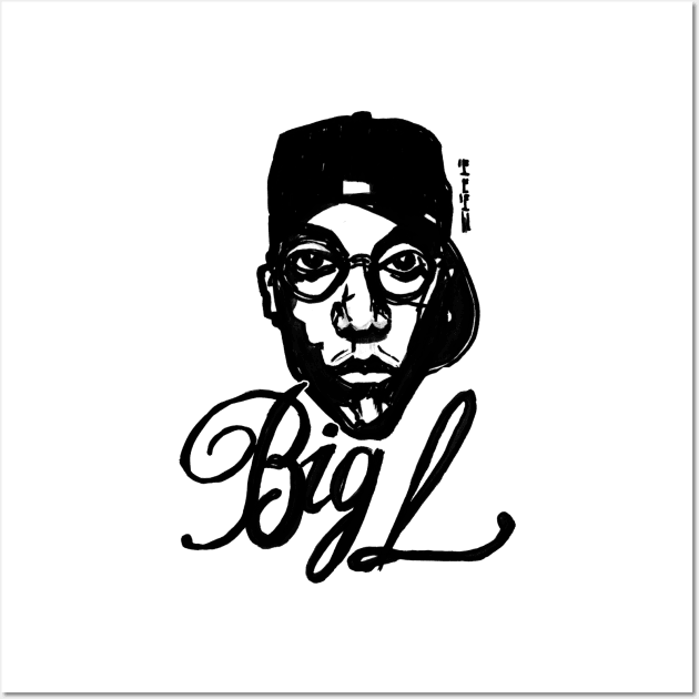 Big L RIP Wall Art by sketchnkustom